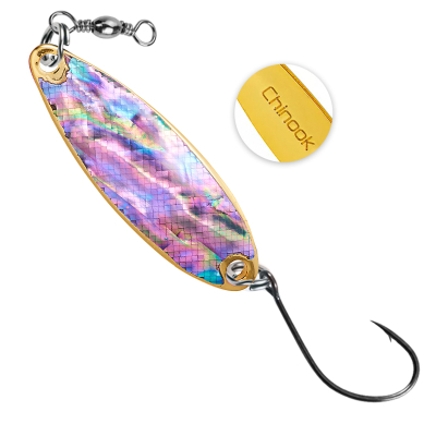 Блесна колеблющаяся Daiwa Chinook Gekiatsu 10 цвет BK.S.G