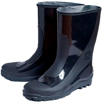 Сапоги укороченные Woodline 95-77 Эконом (черный) р.45