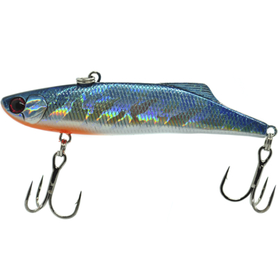 Воблер Mottomo Blade Vib 75S 15g цв. Silver Minnow