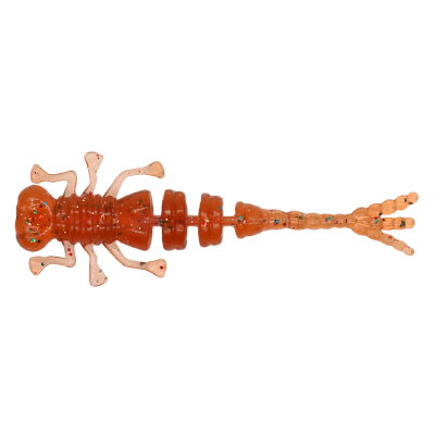 Силиконовая приманка Brown Perch Kurva 70mm цвет 007