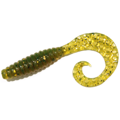 Силиконовая приманка Bait Breath Curly Grub 3.5" цв. Ur868