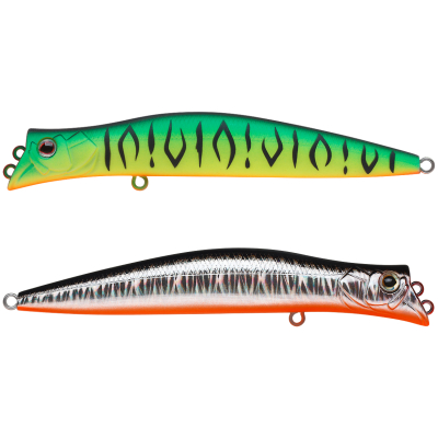 Воблер Strike Pro Darter-R Queen 80, 80 мм, 6,7 гр. цвет: GC01S/A70-713 Double Black Silver OB/Mat Tiger (JL-253F#GC01S/A70-713) (9930373)