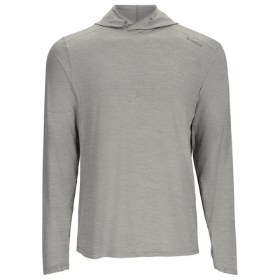 Термофутболка Simms SolarFlex Cooling Hoody, Cinder, XL