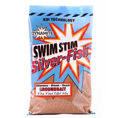 Прикормка Dynamite Baits 900гр. Swim Stim Commercial Silver Fish Light (DY1412)