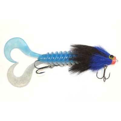 Приманка RSK Fishing MAUS XL 20,5 mm (диаметр головы) 23см 75г сине-серое тело, сине-черная голова
