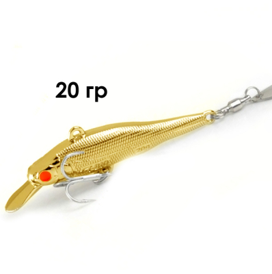 Блесна GT-BIO Fast Attack-s 6.6см, 20гр, золото  GT-32T