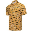 Рубашка поло c УФ защитой Redbor Kaper Chilly UV 50+ Crocodile/Yellow р-р S