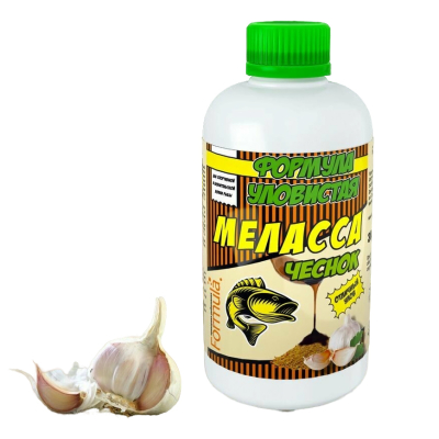 Ароматическая добавка жидкая УЛОВИСТАЯ Меласса 300 мл ЧЕСНОК