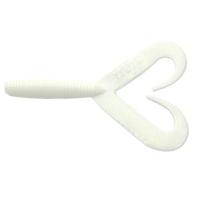 Силиконовая приманка Yaman Pro Loop-Two 2" цвет #01 - White (уп.10 шт)