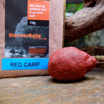 Прикормка Starmer Baits 1kg Red Carp Groundbait 404  (карп красный)
