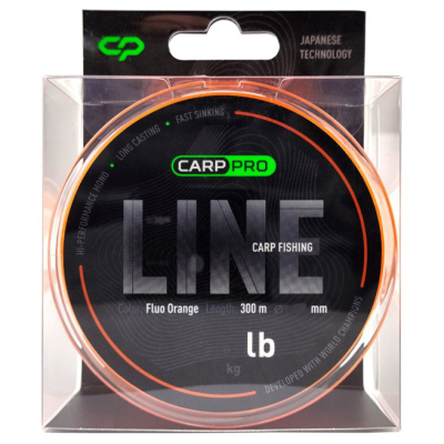 Леска Carp Pro Line Fluo Orange 300м 0,261мм