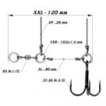 Оснастка Призёр стингер для джиг-головки Stinger Eye Jig, размер XXL