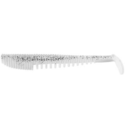 Силиконовая приманка Helios Varuna 4,33"/11см White & Sparkles 7шт. (HS-35-002)