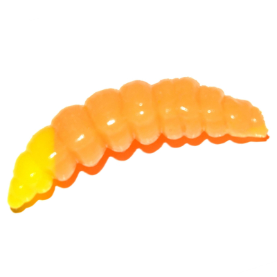 Мягкая приманка Red Machine Larva (Личинка) 35мм 10шт. цв. Orange/yellow