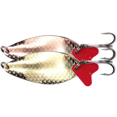 Блесна шумовая Namazu Enigma 21гр. цвет 02-03 (латунь-медь)