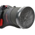 Чехол жесткий SHAMAN 7000 Feeder/Spinning с перегородкой, черный (красный логотип) (160 диаметр, 150 длина)