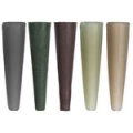 Конус для клипсы Gardner Covert Tail Rubbers Brown (12шт) CTRB
