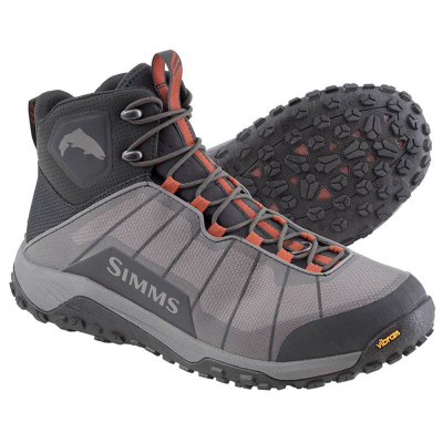 Ботинки Simms Flyweight Boot - Vibram, Steel Grey, 10