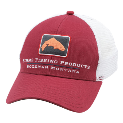 Кепка Simms Small Fit Trucker, Rusty Red