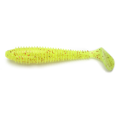 Силиконовая приманка Keitech Swing Impact Fat 4.8" PAL #01 Chartreuse Red Flake