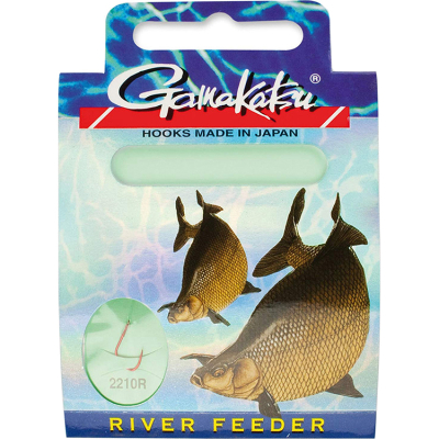 Крючок Gamakatsu Hook BKD-2210R River Feeder 100cm №16 d0.16