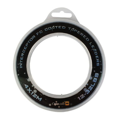 PROLOGIC  Шок-лидер Interceptor FC Coated Tapered Leaders 12m 12-32lbs 4шт. 47216