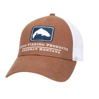 Кепка Simms Trout Icon Trucker, Mocha