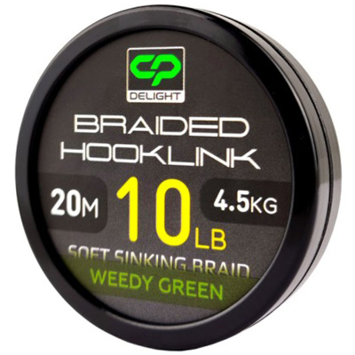 Поводковый материал Carp Pro Deligth Sinking Hooklink зеленый 20м 10lb