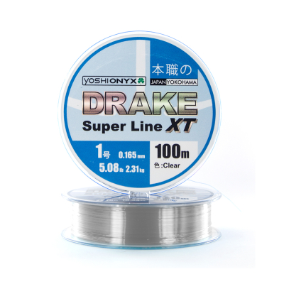 Леска Yoshi Onyx Drake Superline XT Clear 100м 0.286mm