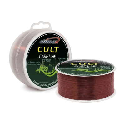 Монолеска Climax CULT Carp Line Z-Sport 1200м 0.25мм 5.8кг/12lb (медно-коричневый)