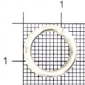 Кольца заводные Sprut SR-03 BN #10/90kg (Split Ring Power Wire) 1упак*6шт