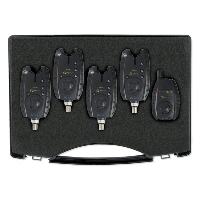 Набор электронных сигнализаторов поклевки Carp Spirit Blax Alarm X4 + Receiver X1 (ACS490054)