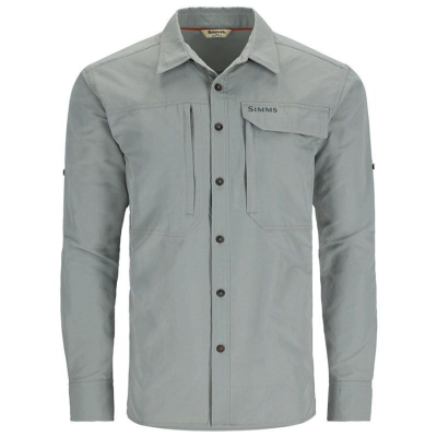 Рубашка Simms Guide Fishing Shirt, Cinder, L
