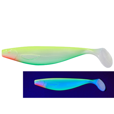 Силиконовая приманка Balzer Shirasu Majo UV Booster 17см/35гр цв. Lime (13770 517)