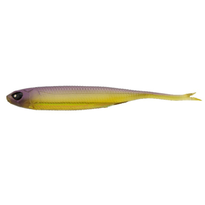 Виброхвосты Lucky John 3D Series Makora Split Tail 4.0" цв. 004 6шт.