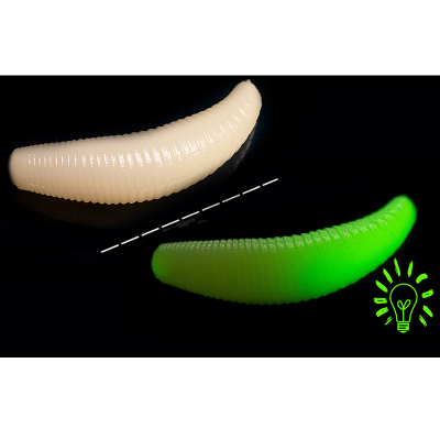 Силиконовая приманка Jara Baits Bruchi 40 (Банан) Color #33