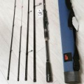 Спиннинг JSCompany Bixod E2 ver.2 EGING 854ML до 30 г (1,8-3,5 EGI) 2,56 м Travel 2 вершинки Тубус,