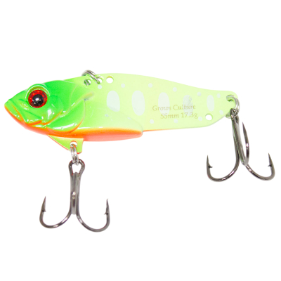 Блесна Цикада Grows Culture VIB 35mm цвет #03 - Lemon Mat Tiger