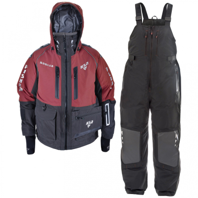 Костюм-поплавок мужской зимний ХСН "Rescuer VI prosport", hardguard, махагон (56-58/188)