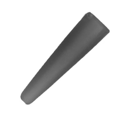 Конус для клипсы Gardner Covert Tail Rubbers C-Thru Black/Silt (12шт) *NEW* CTRS
