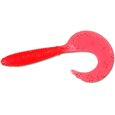 Силиконовая приманка Forsage Twister 2.4" 6см #013 Ruby (10 шт)