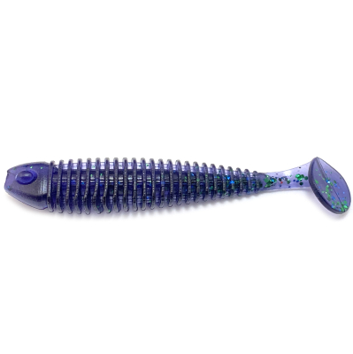 Силиконовая приманка Boroda Baits Shemaya 110 mm "СИНЯЯ НОЧЬ" (Blue Night)