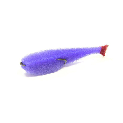 Поролоновая рыбка Lex Classic Fish CD 11 L (сиреневое тело/красный хвост) CF11CD-L