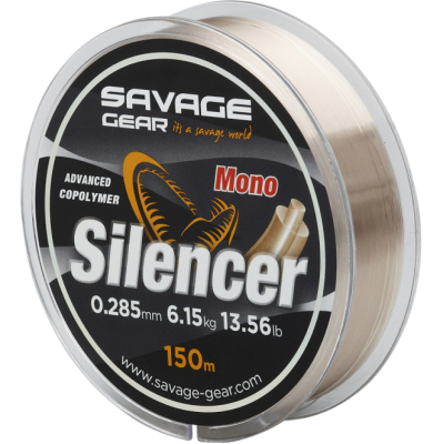Леска Savage Gear Silencer Mono 150m 0.15mm 1.8kg 3.96lb (72424)