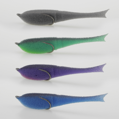 Поролоновая рыбка "Волжский поролон" 110 мм (4 шт. уп.) цв. #SET-2