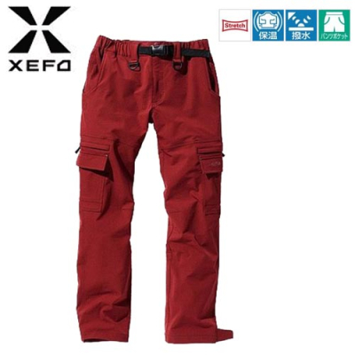 Брюки теплые Shimano XEFO PA-245K размер LL гранатовые