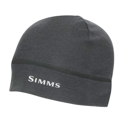 Шапка Simms Lightweight Wool Liner Beanie, Carbon