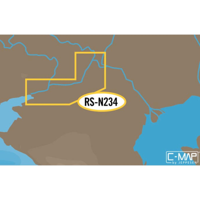 Карта C-MAP Lowrance RS-N234 "Волга. Волго-Донской канал"
