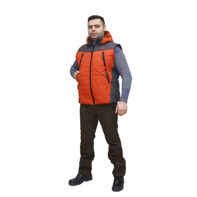 Жилет NovaTex "Варан" (нейлон, терракот-серый) Payer, р-р 56-58