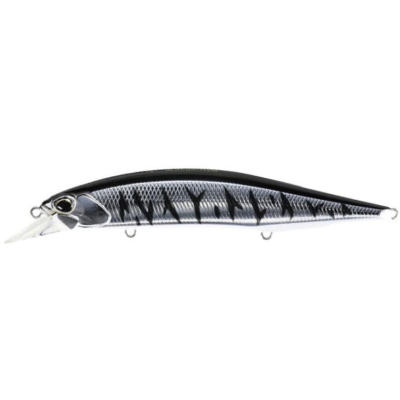 Воблер DUO Realis Jerkbait 120F цв. #ASAZ400 Gunmetal M Silver Tiger